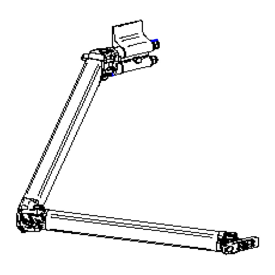 Gelenkarm 2 m rechts Thule 4200 / TO 4900 2,6 m