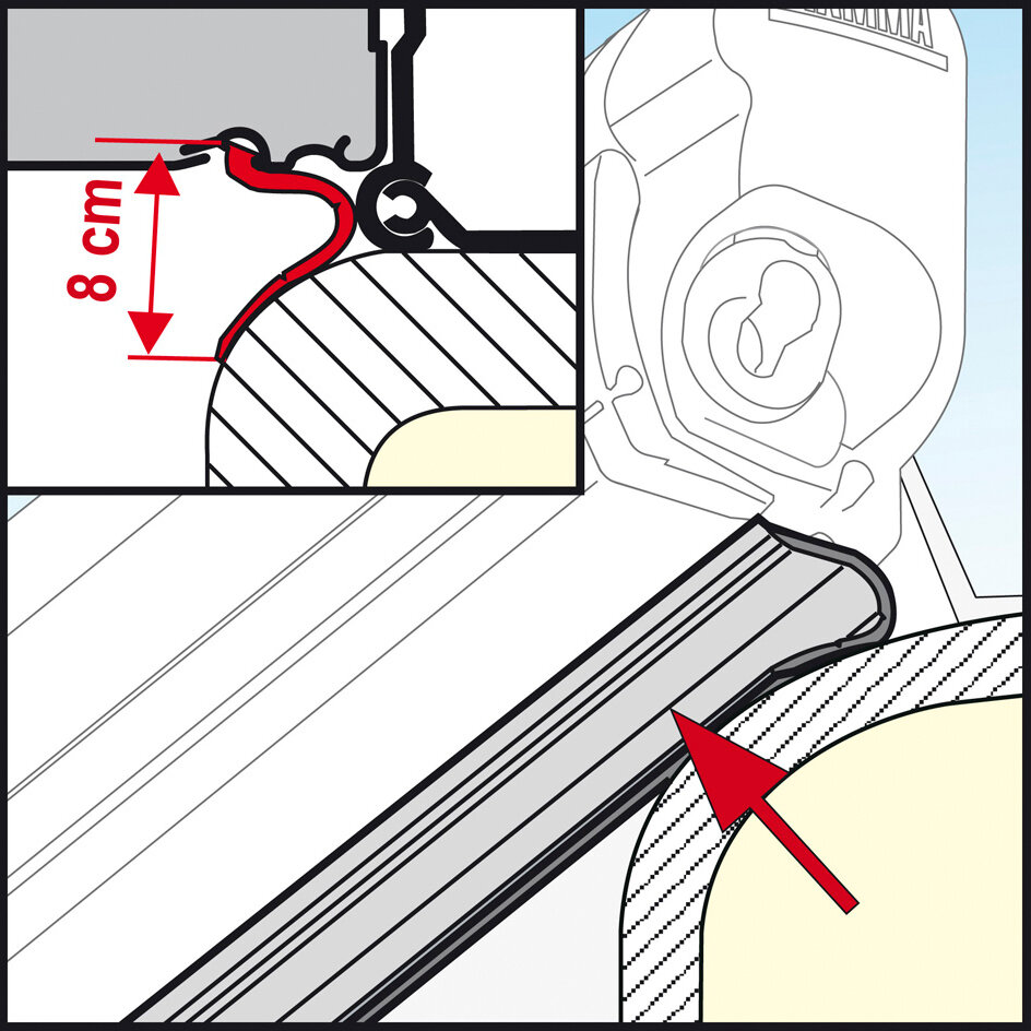 Dichtband Rain Guard Lower