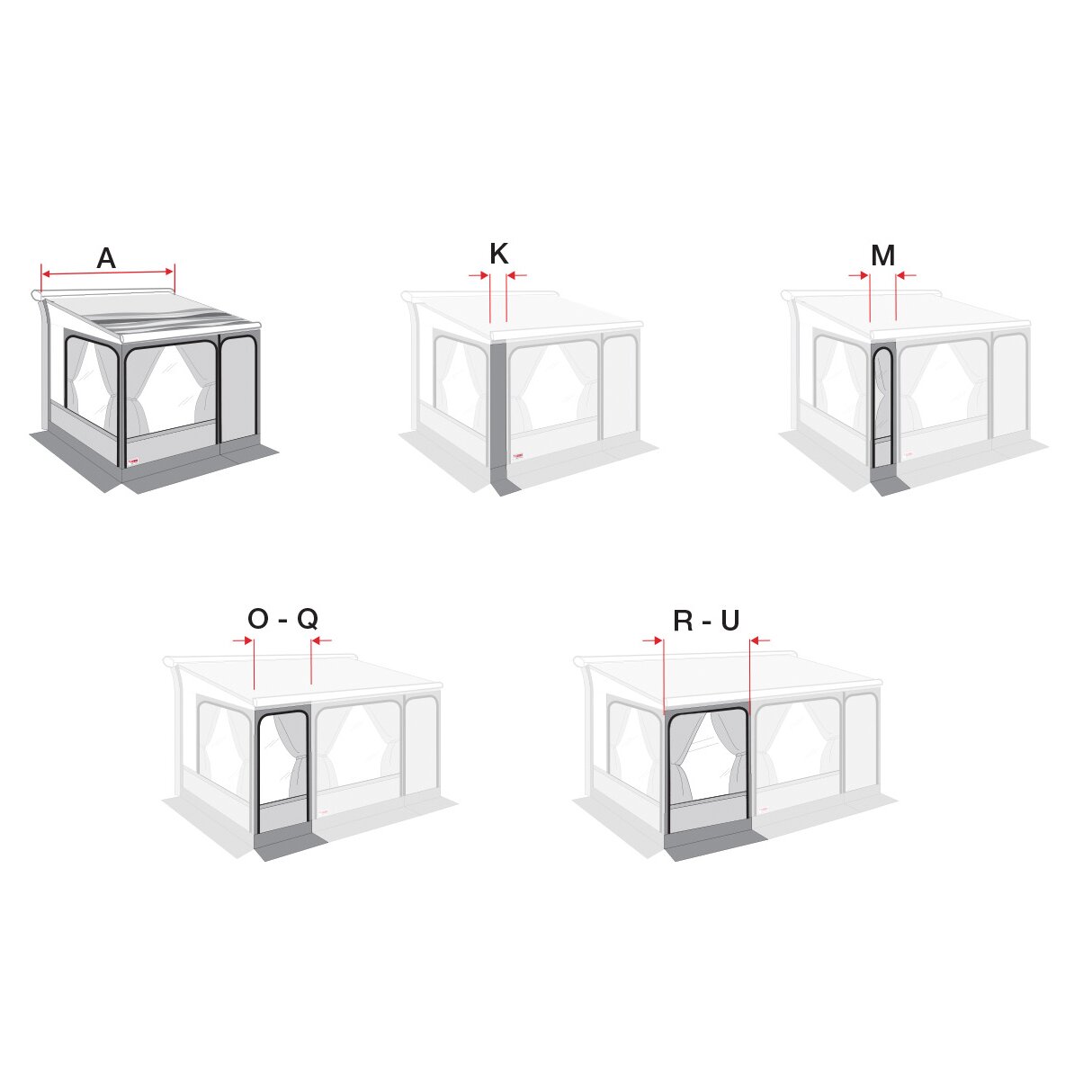 Markisenzelt Privacy Room F80