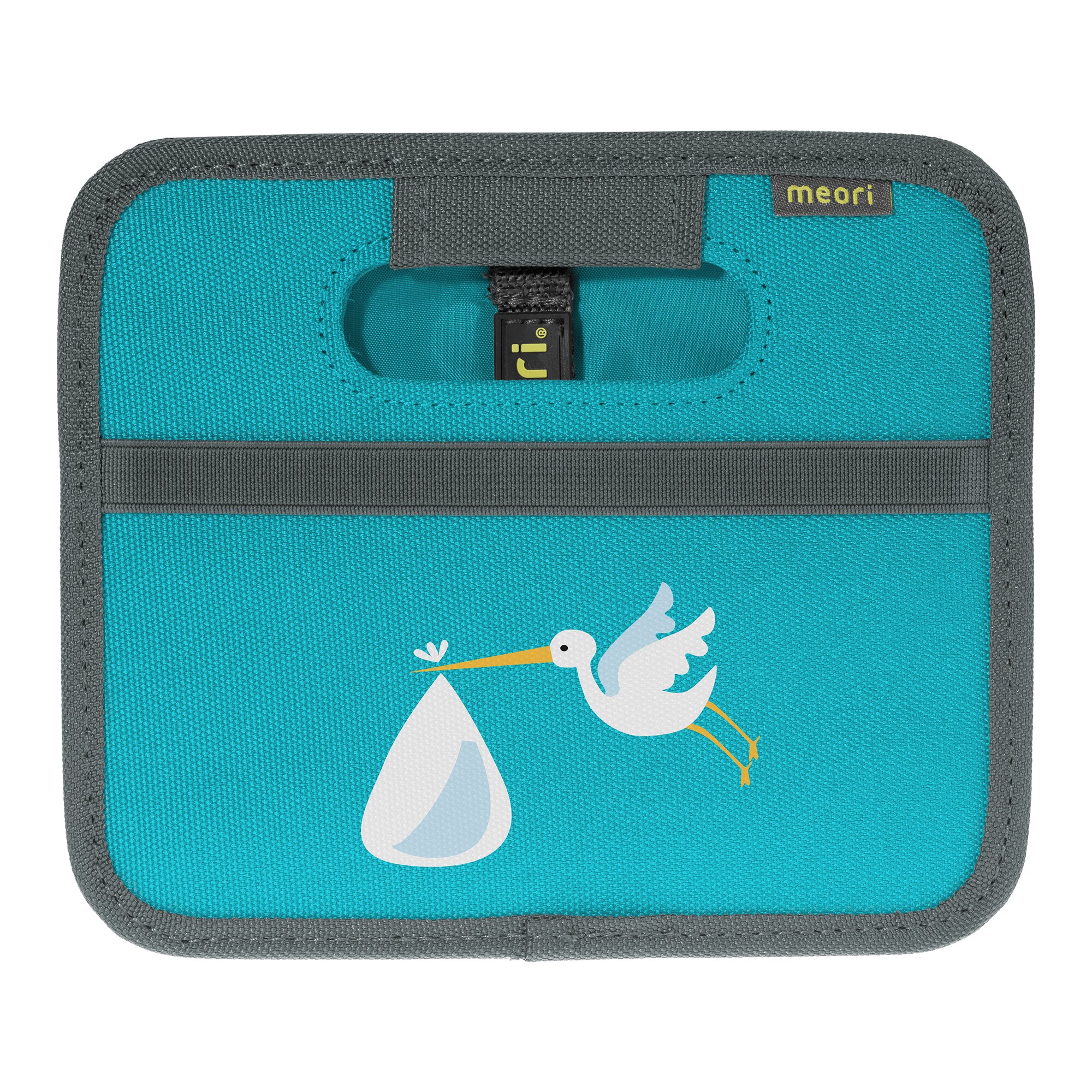 Faltbox Meori Mini, Azur Blau, Storch