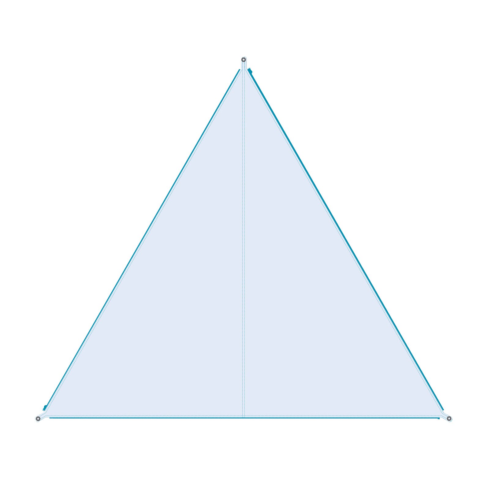 Sonnensegel „Zip Canvas" Caribbean