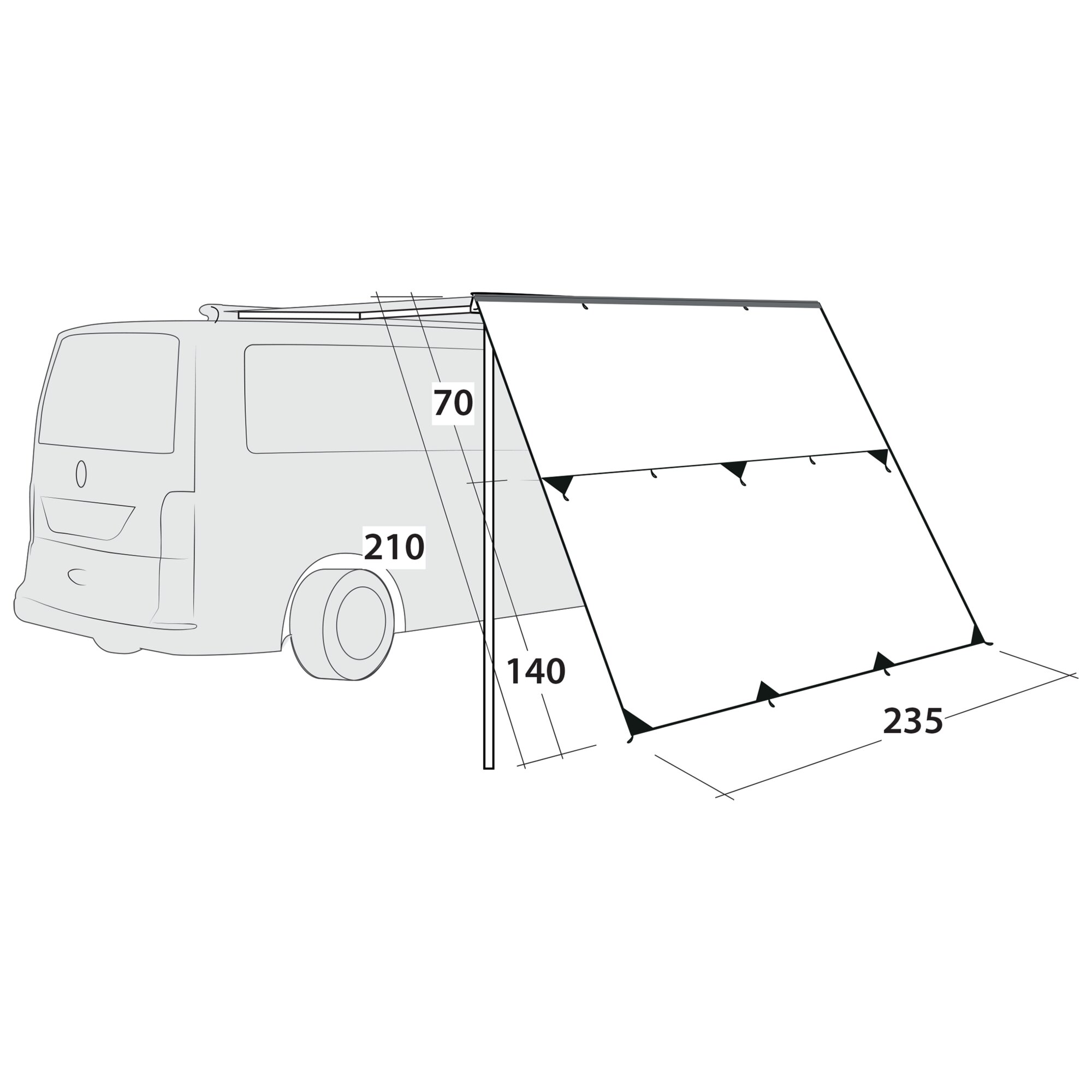 Sonnendach Hillcrest Tarp
