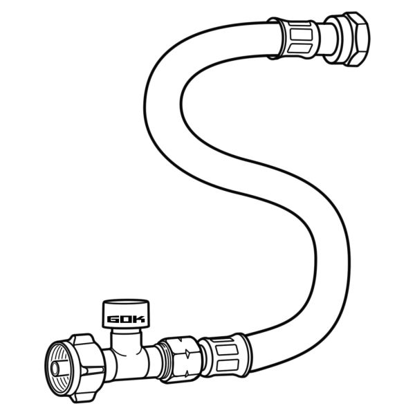 Hochdruck-Schlauchleitung Caramatic ConnectDrive G.1 (Ital.A)