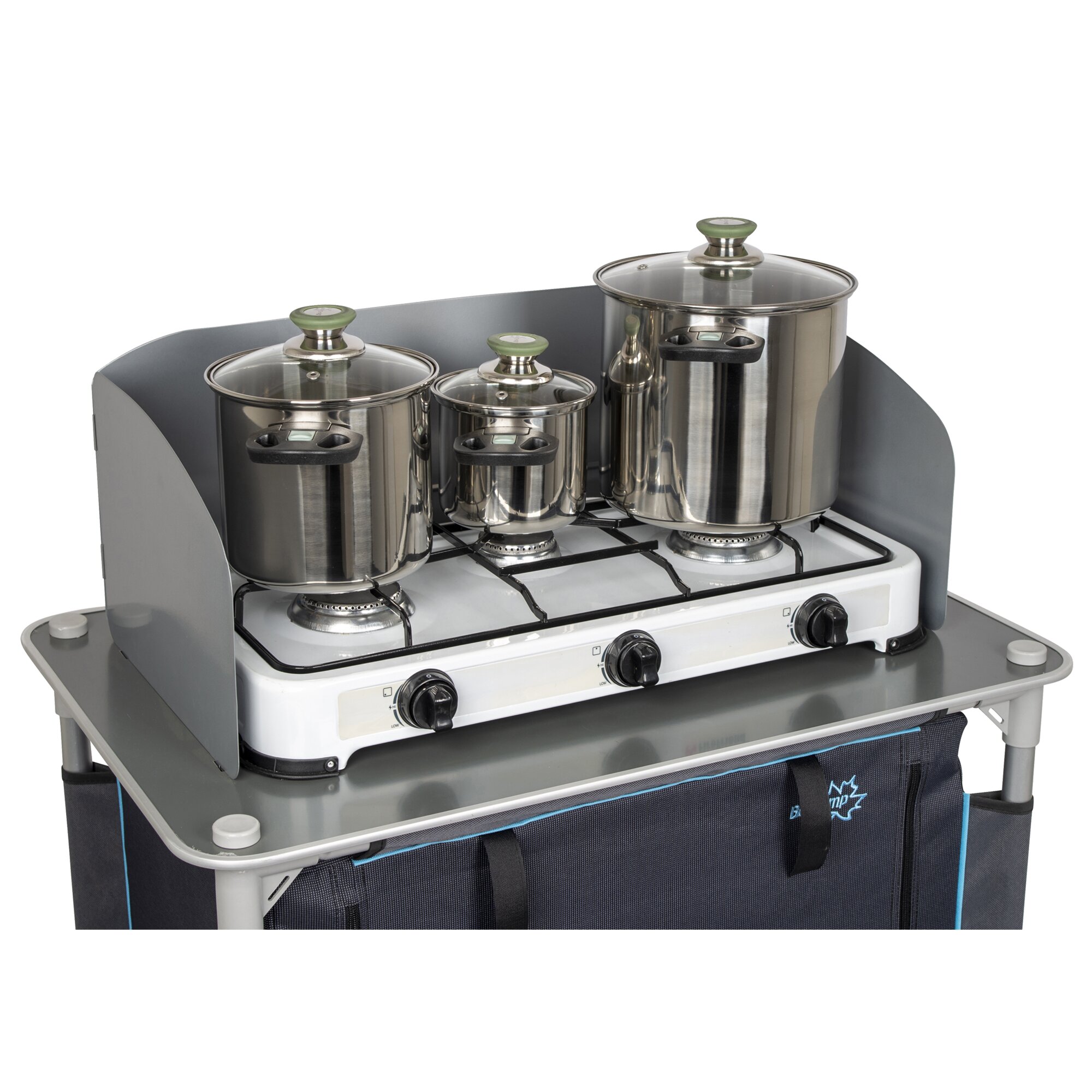 Edelstahl-Kochtopfset Elegance Compact