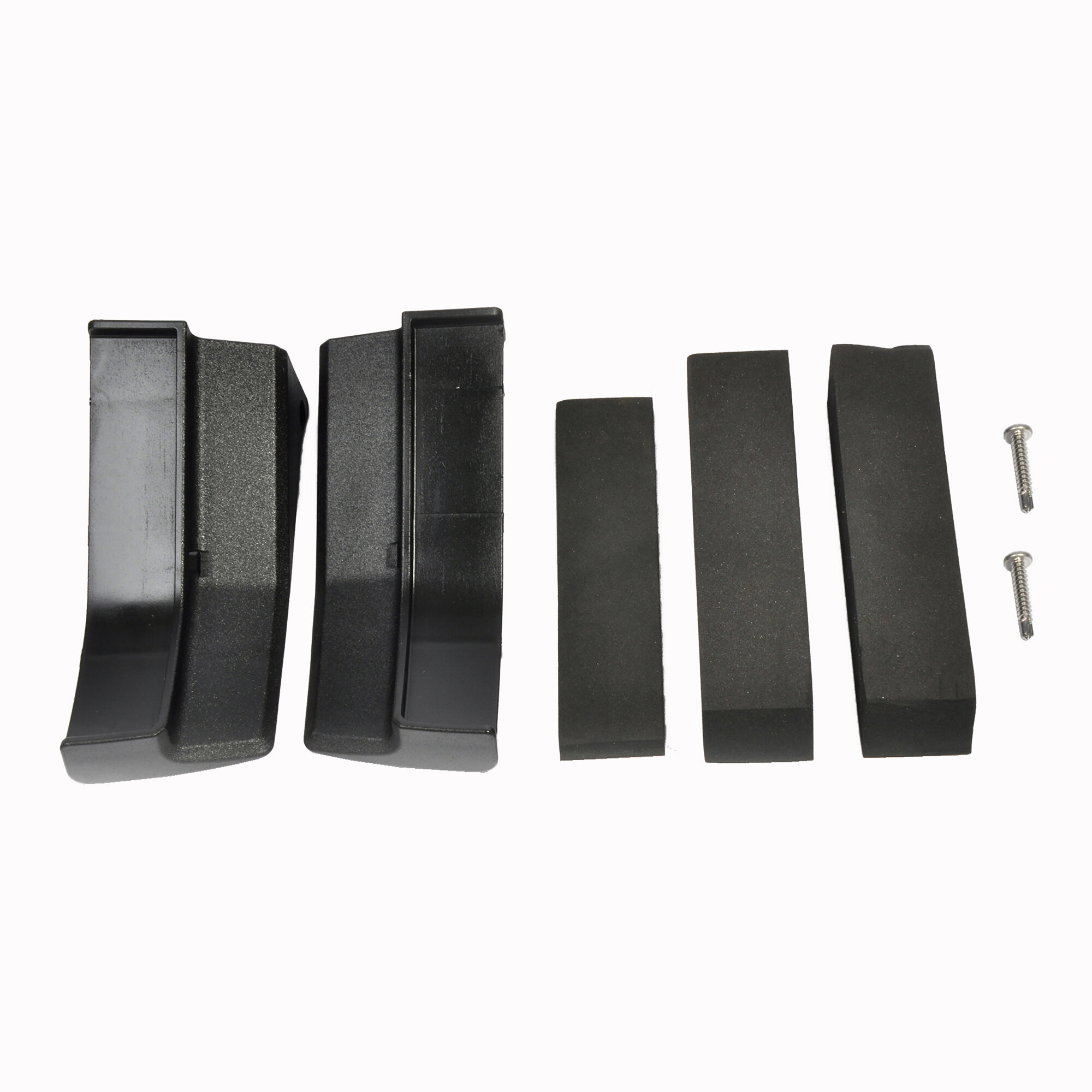 Endkappen schwarz, für Thule Ducato-Adapter V17