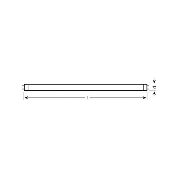 Leuchtstofflampe Basic T5 Short