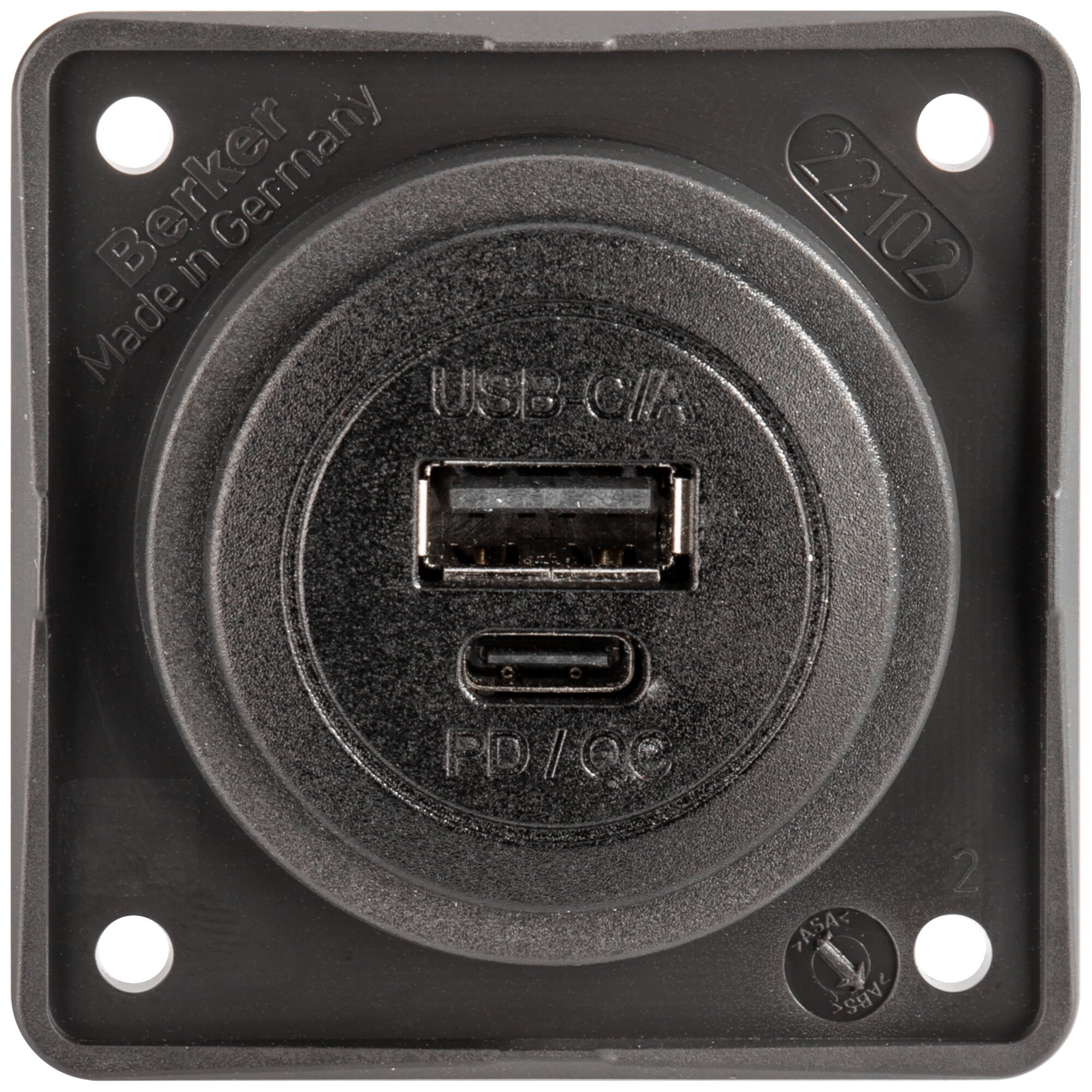 USB-Steckdose USB-A/USB-C