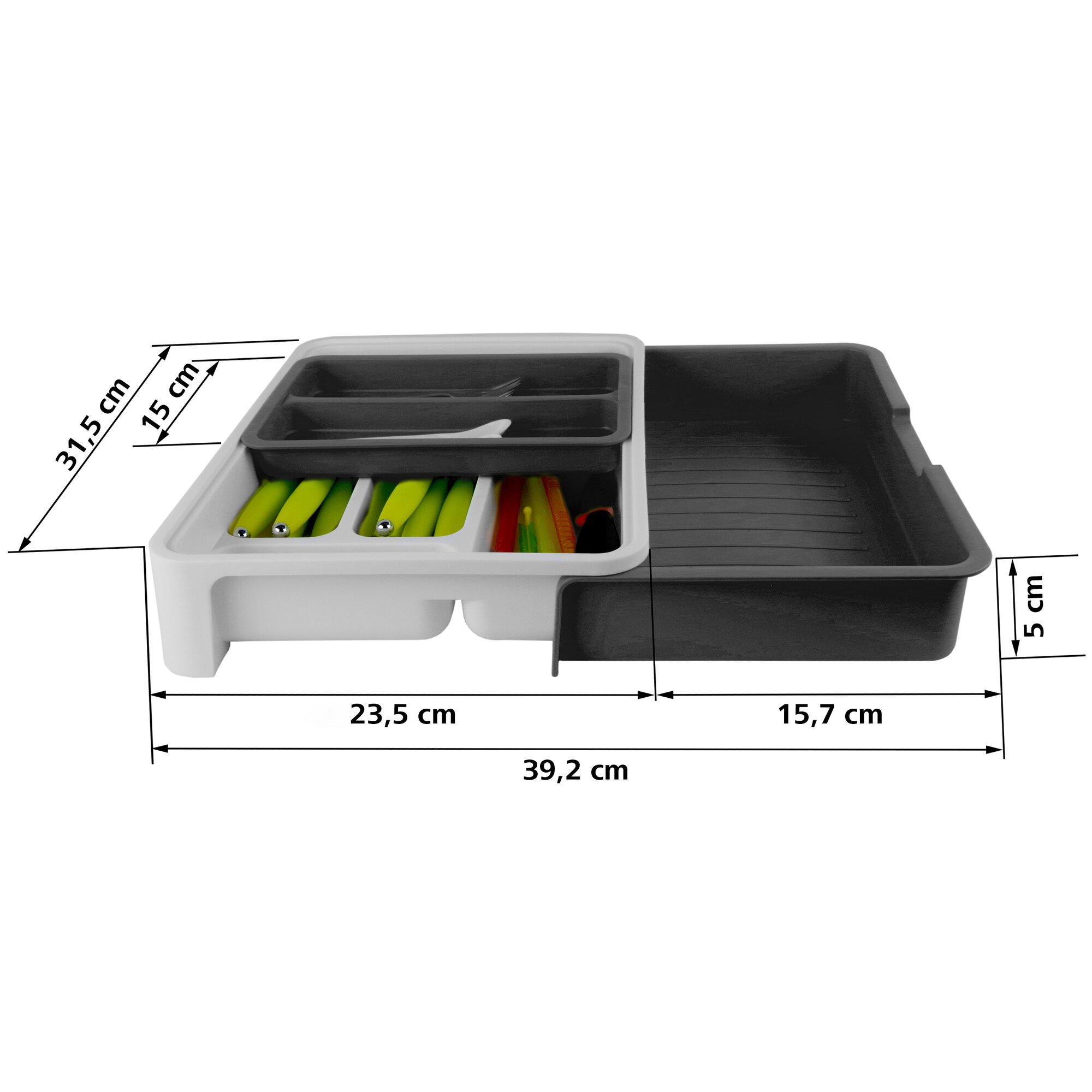 Besteckkasten verstellbar