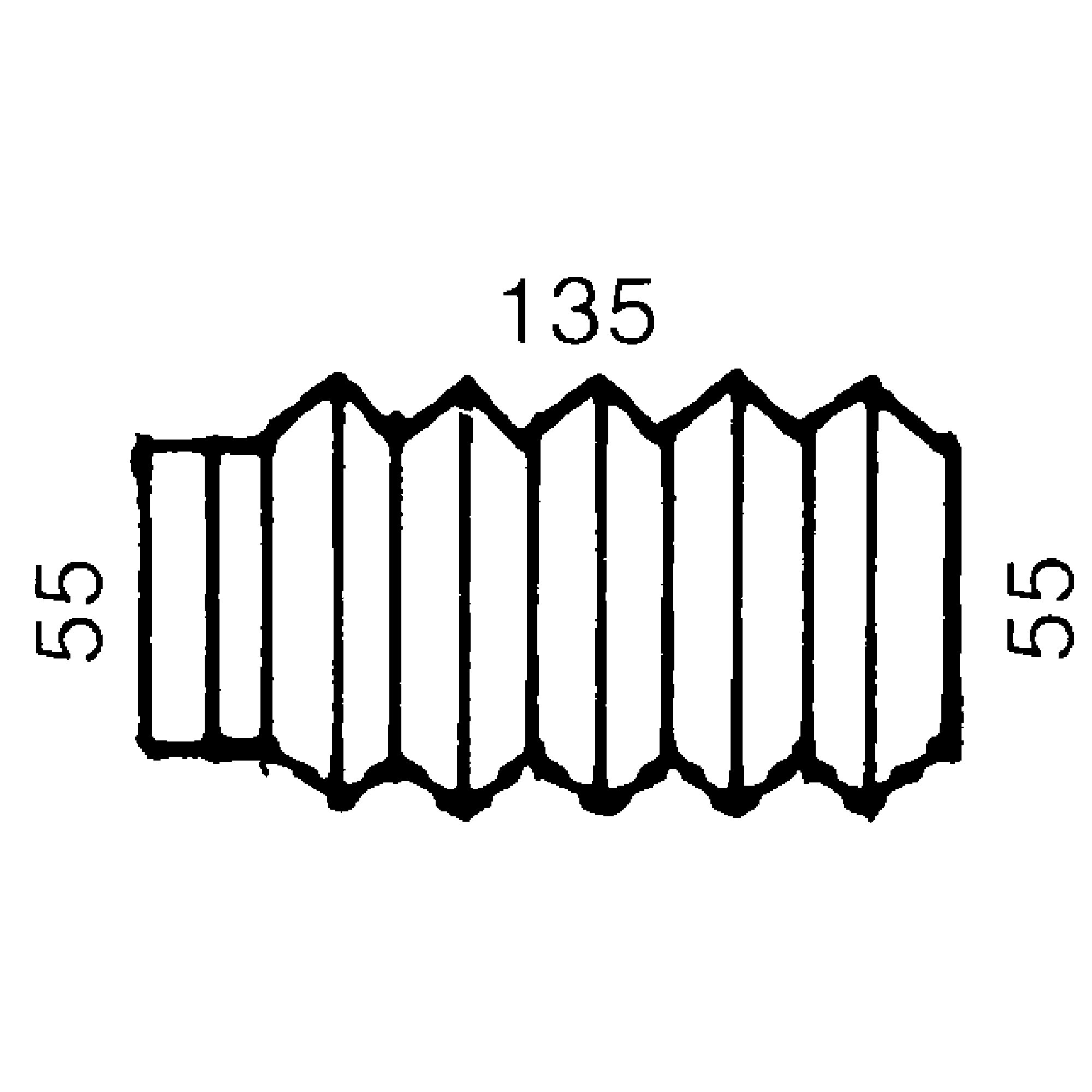 Faltenbalg BPW, Knott