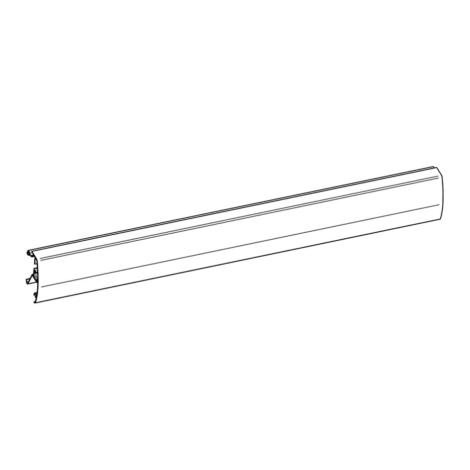 Frontblende 2,6 m TO 6300 anthrazit