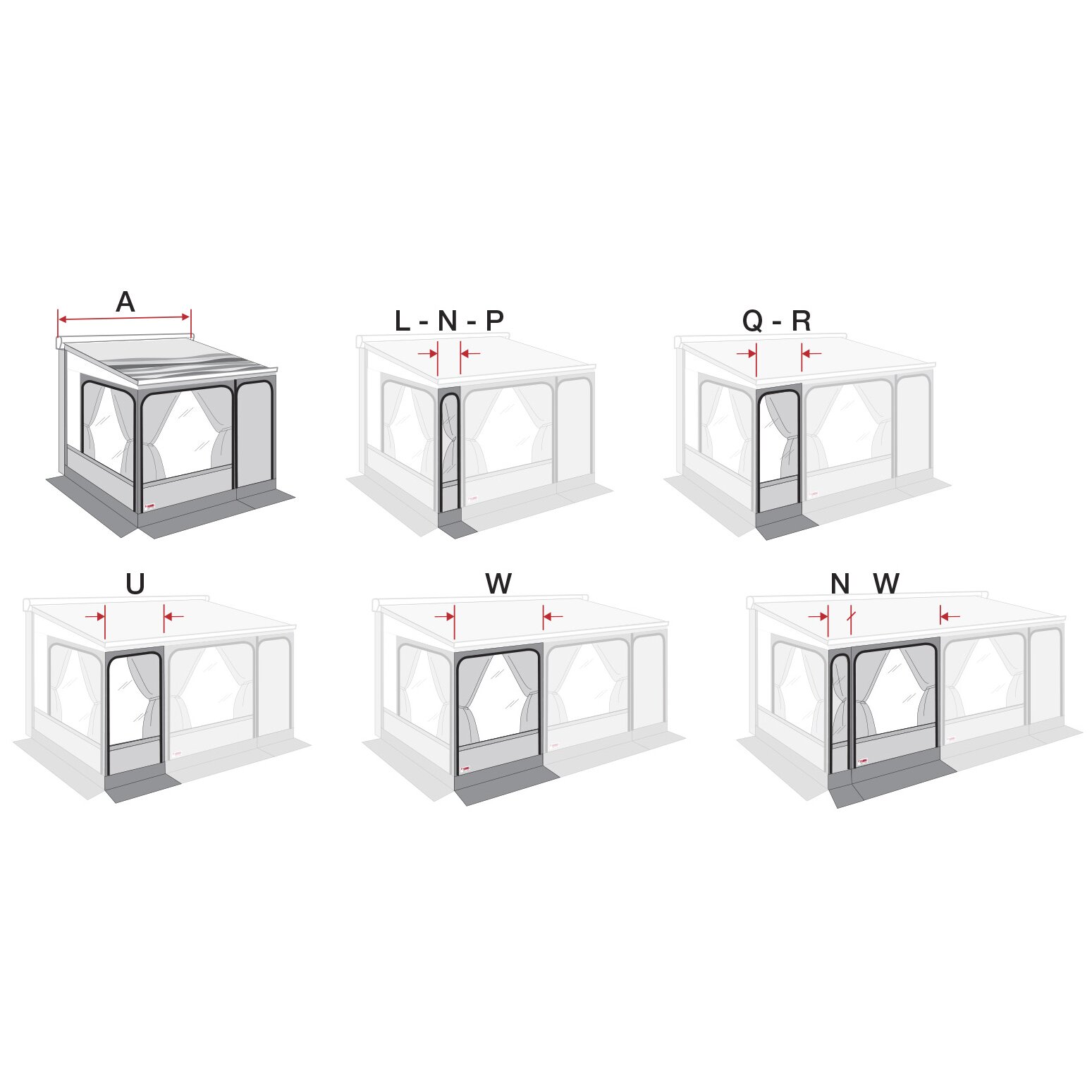Markisenzelt Privacy Room F45