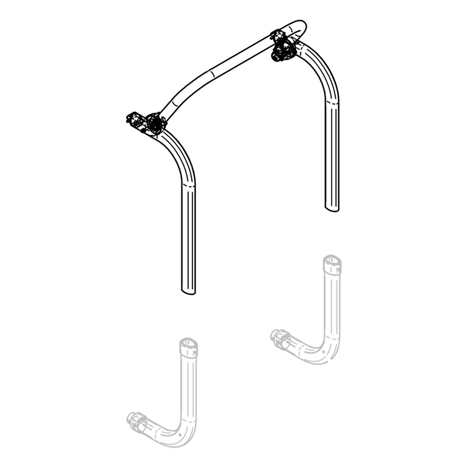 Tragrahmenbügel & oberer Tragarm Thule Elite G2 SV