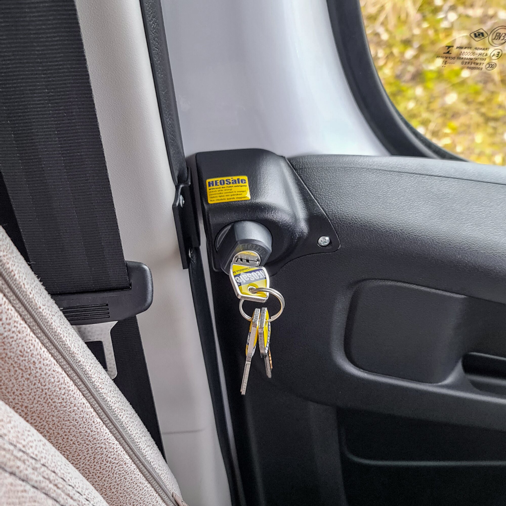Diebstahlschutzschlösser für Fahrerhaustüren
