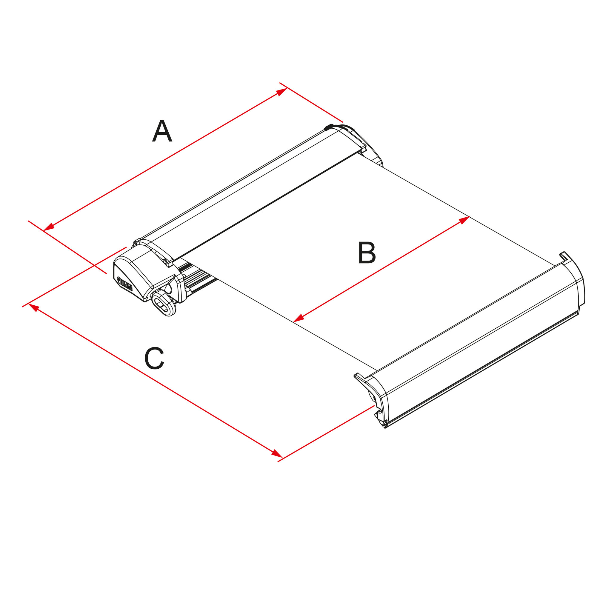 Markise Fiammastore F80