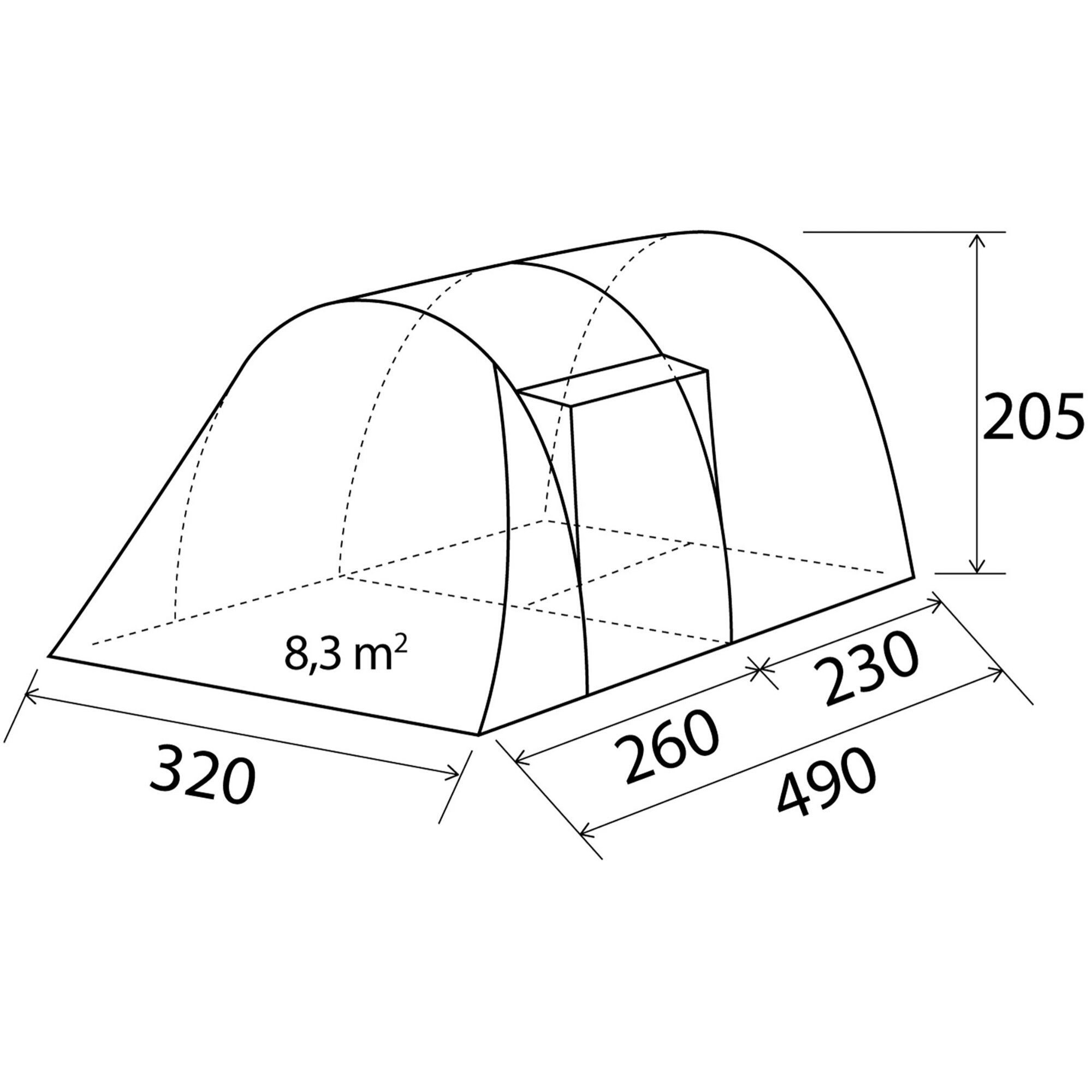 Zelt Arqus Outdoor 5