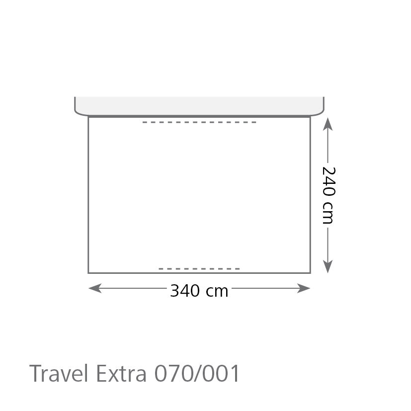 Busvorzelt Travel Extra