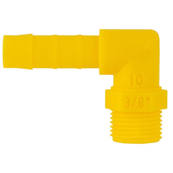 Einschraubtülle WeißGELB 90° 1/2"