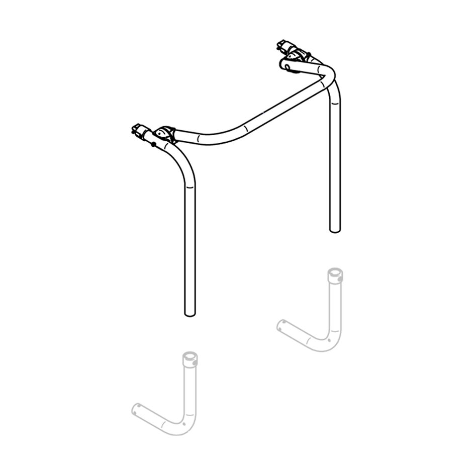 Tragrahmenbügel & oberer Tragarm Thule Sport G2 SV