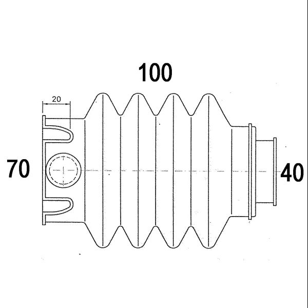 Faltenbalg WS 3000